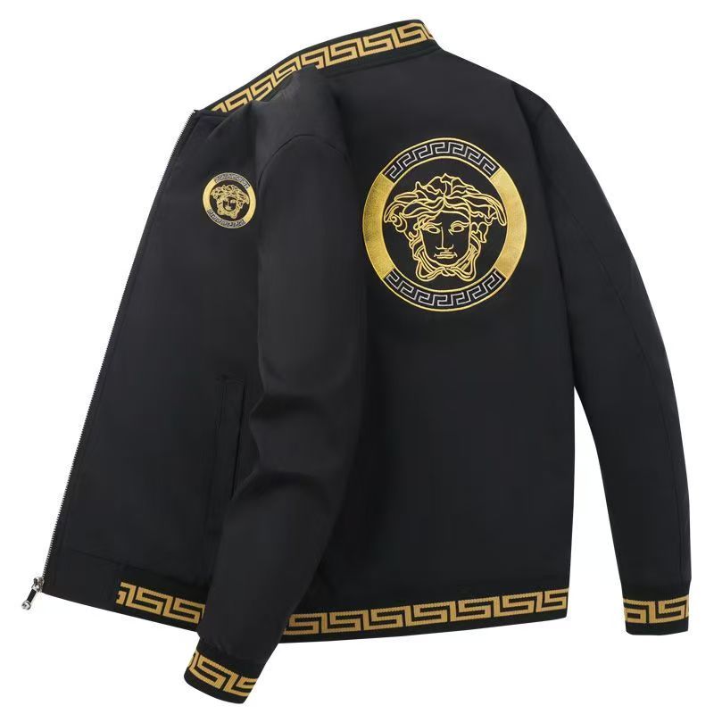 Men's trend casual embroidery handsome baseball jacket jacket jacket