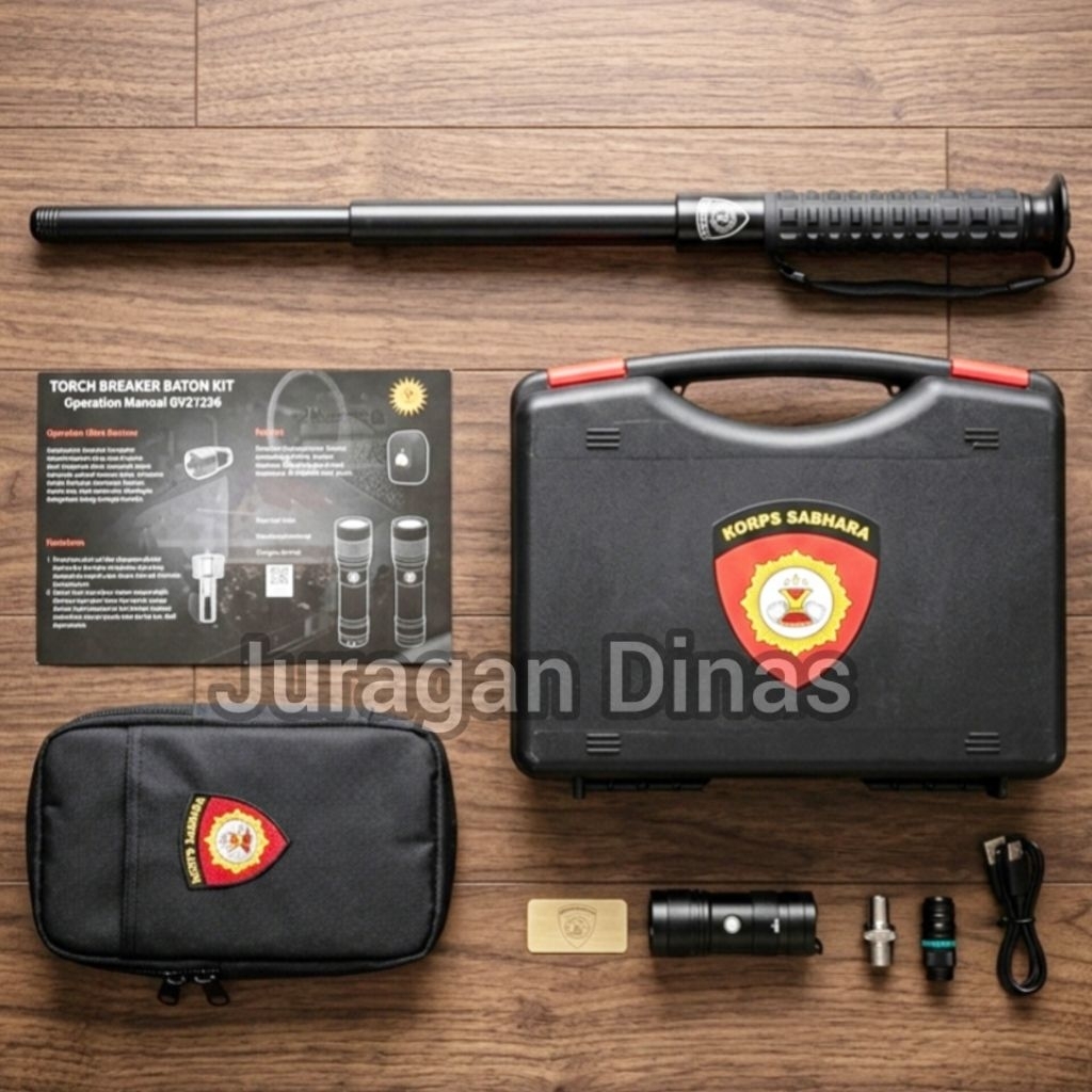 TONGKAT STIK BATON STICK JATAH POLRI BRIMOB SABHARA POLISI