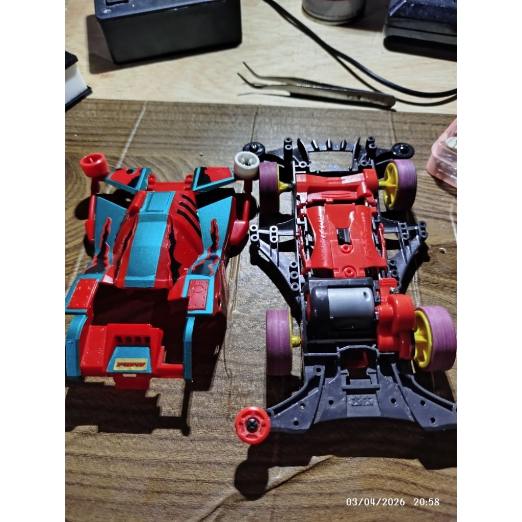 TAMIYA STB UP BROKENT GIGANT RTR BARU.