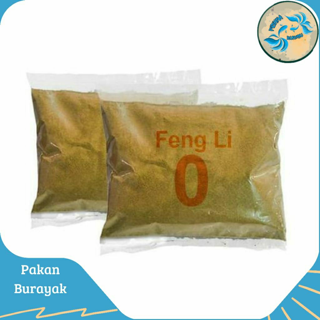 Fengli 0 - Pakan Burayak Cupang, Guppy, Molly, Platy, dan Manfish