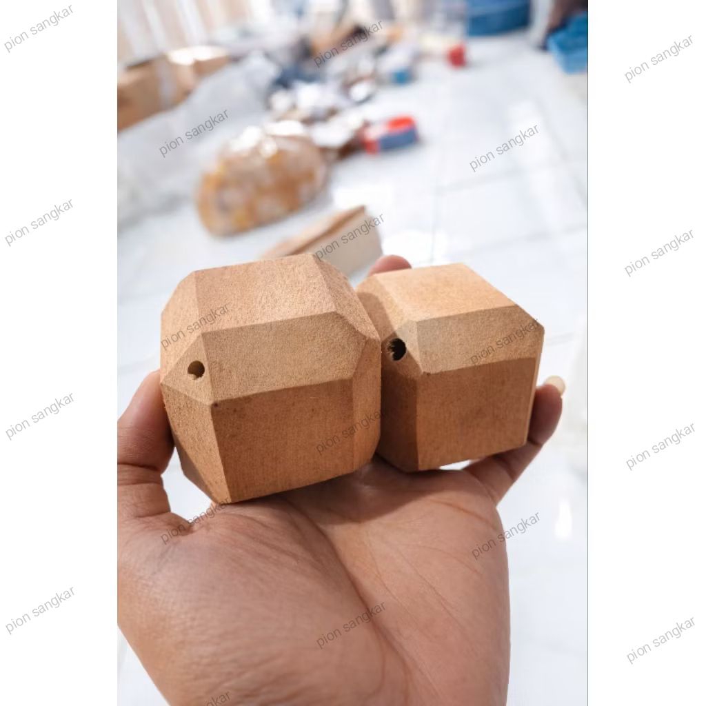 pion sangkar dadu / pion sangkar kotak / pion kubus / pion bro