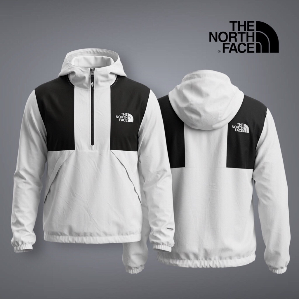 The North Face Windwall Flyweight Anorak Jaket Halfzip