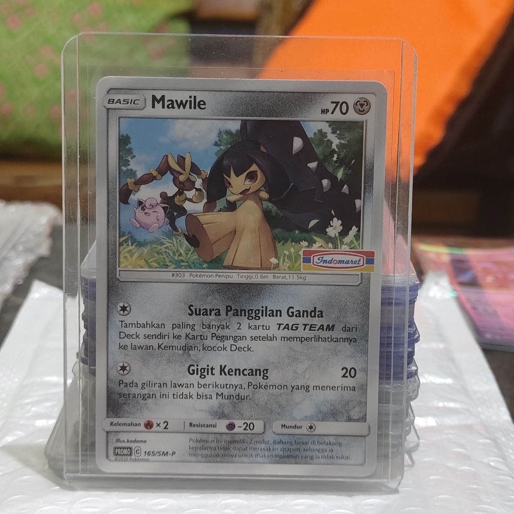 Pokemon Card Indonesia Mawile Promo 165/SM-P Indomaret