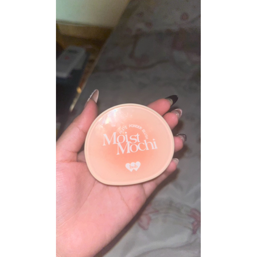 preloved makeup barenbliss bnb moist mochi paste powder blush SUNSET MANGO 03