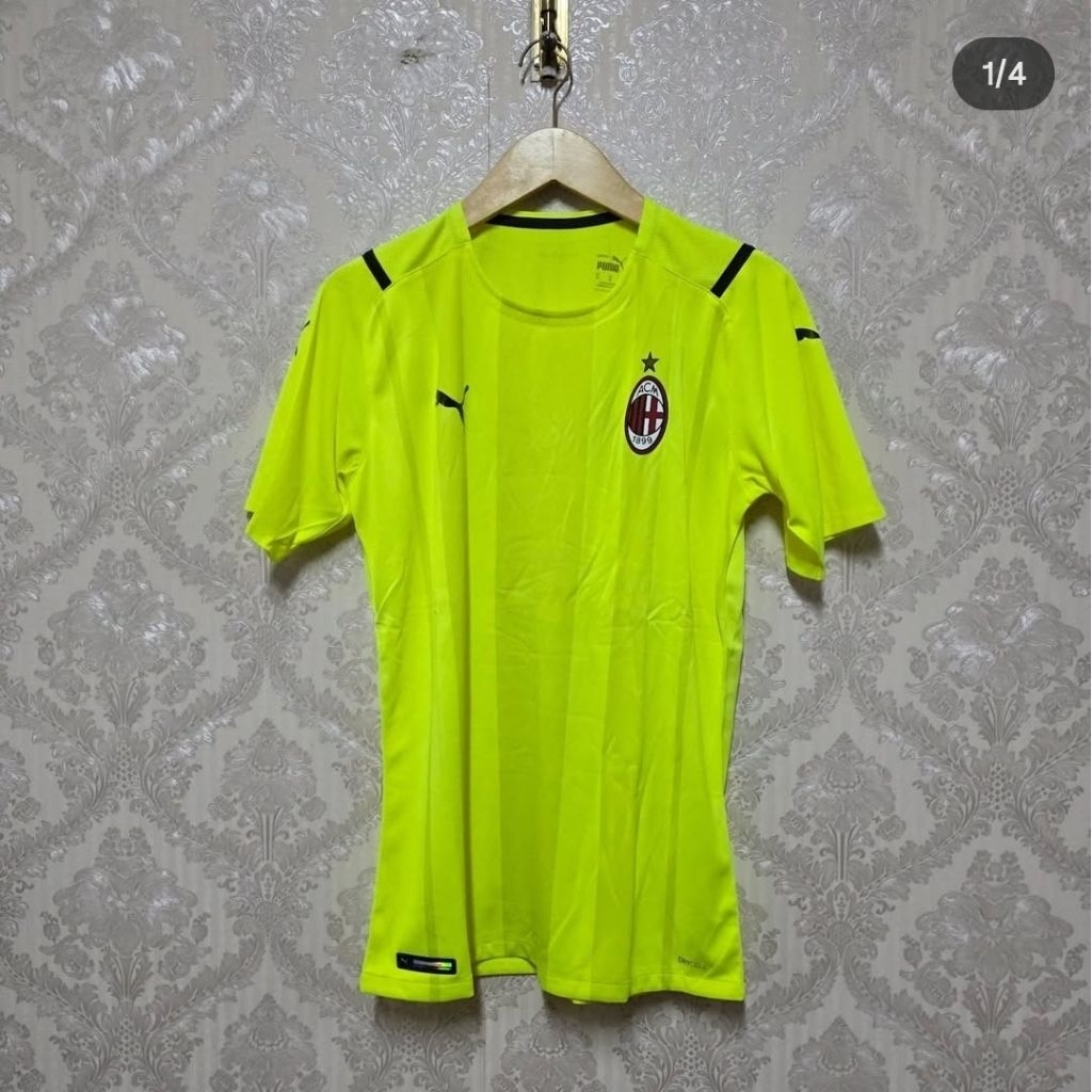ACM AC MILAN 2021/22 GOAL KEEPER HOME JERSEY PROMO (PLAYER ISSUE) - SPONSORLESS - 759729 11 - SAFETY