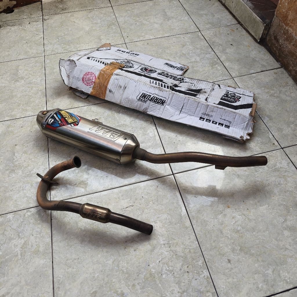 Norifumi Rocket 4 Original Ori Second Bekas Yamaha WR155 WR 155 Knalpot Racing