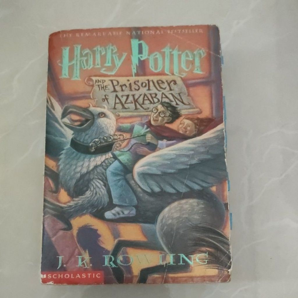 harry potter and the prisoner of azkaban ori english novel inggris preloved