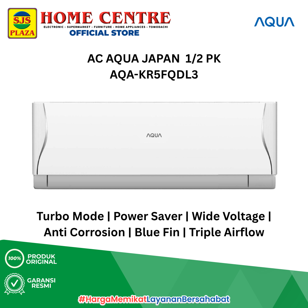 AC AQUA JAPAN AQA-KR5FQDL3 1/2 PK
