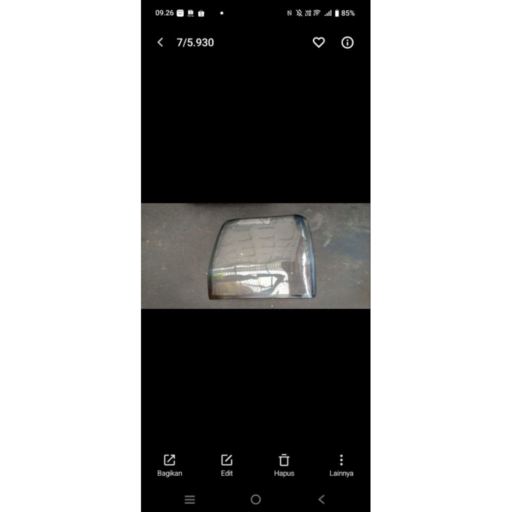Replika mika headlamp karimun kotak