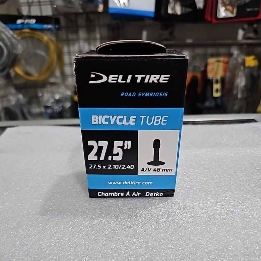 Ban dalam Sepeda Deli tire 27.5X2.10/2.40 AV48 Ban dalam Sepeda MTB