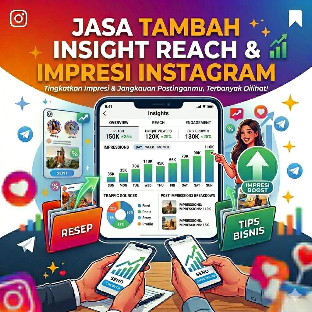 IMPRESI INSIGHT REACH INSTAGRAM PERMANENT