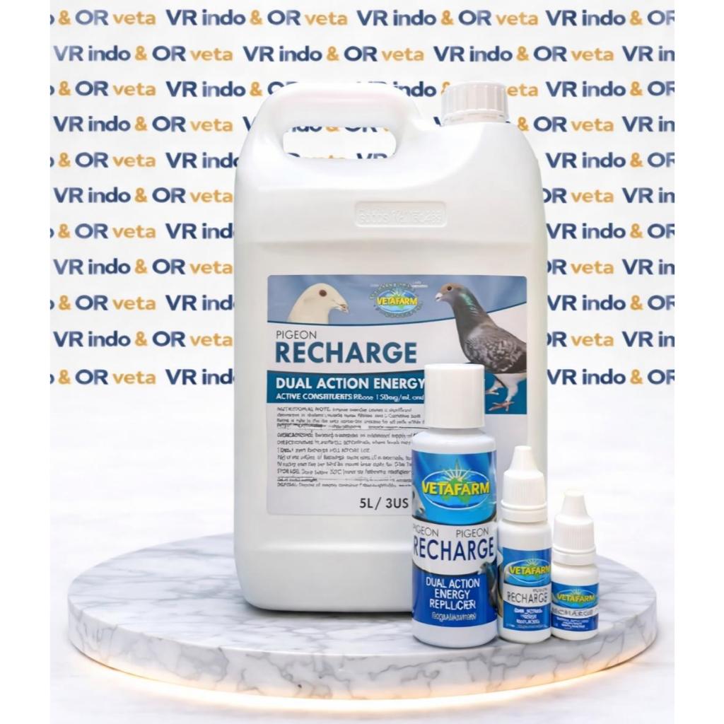 RECHARGE VETAFARM VITAMIN DOPING BURUNG MERPATI