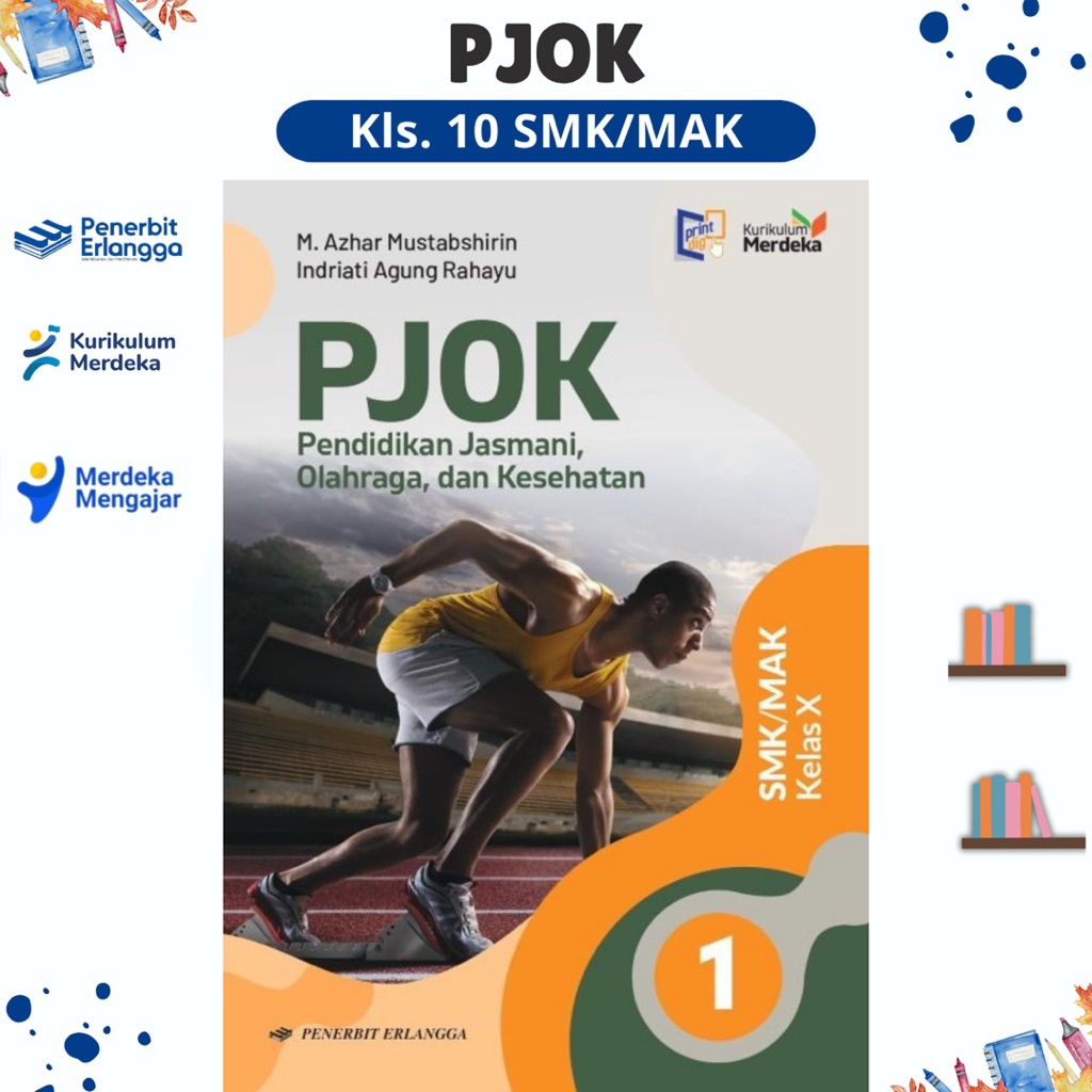 BUKU PJOK KELAS 10 SMK/MAK - PENERBIT ERLANGGA