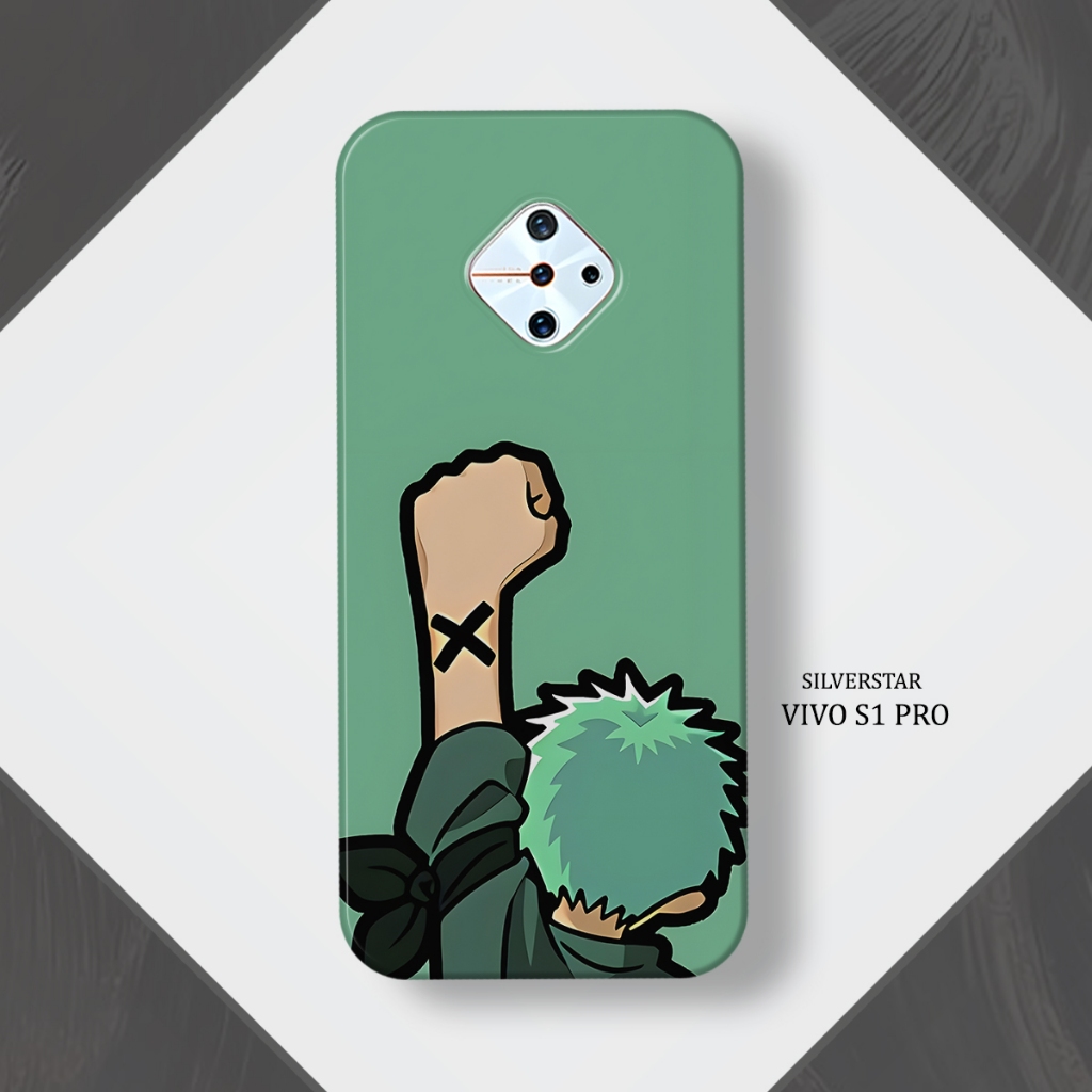 Case Vivo S1 Pro Casing Vivo S1 Pro Softcase Silikon Lentur Motif One Piece Bisa Cod