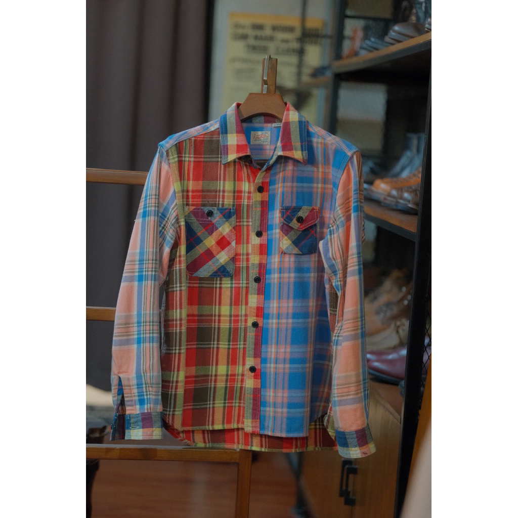Houston Flannel Vintage Style Shirt Original Made in Japan