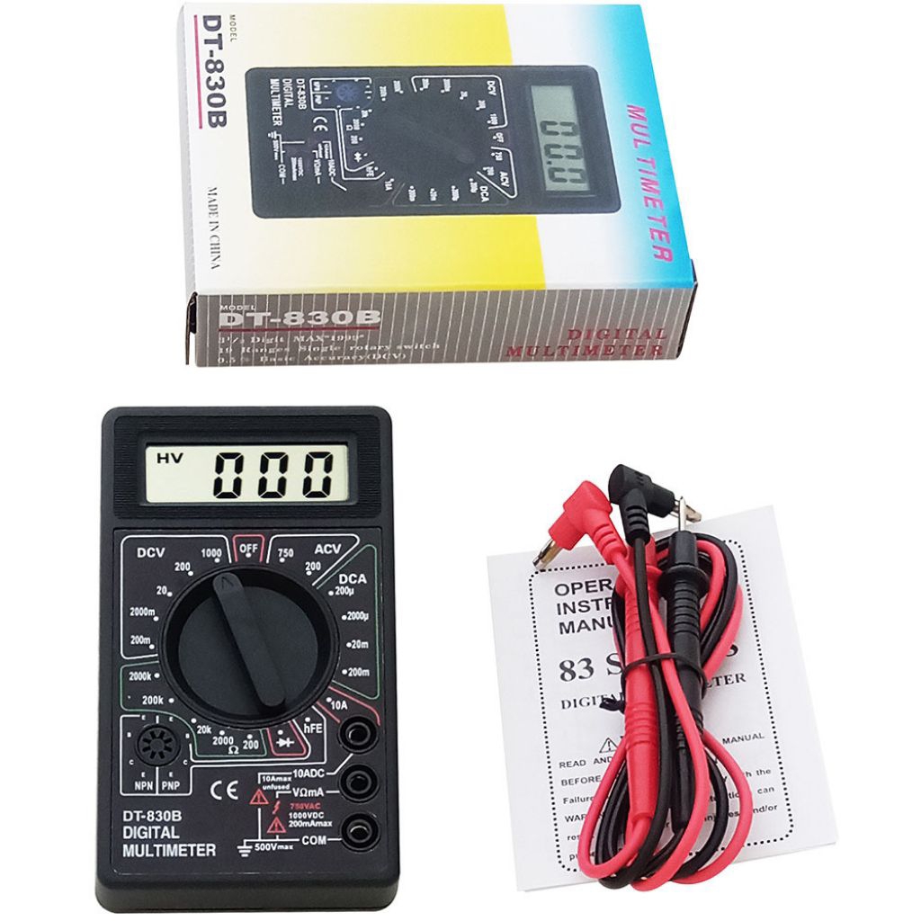 Multitester Digital Multimeter DT830B DT-830B