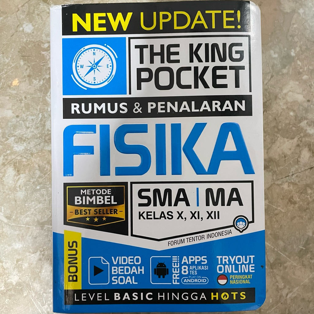 Preloved: Buku The King Pocket Fisika