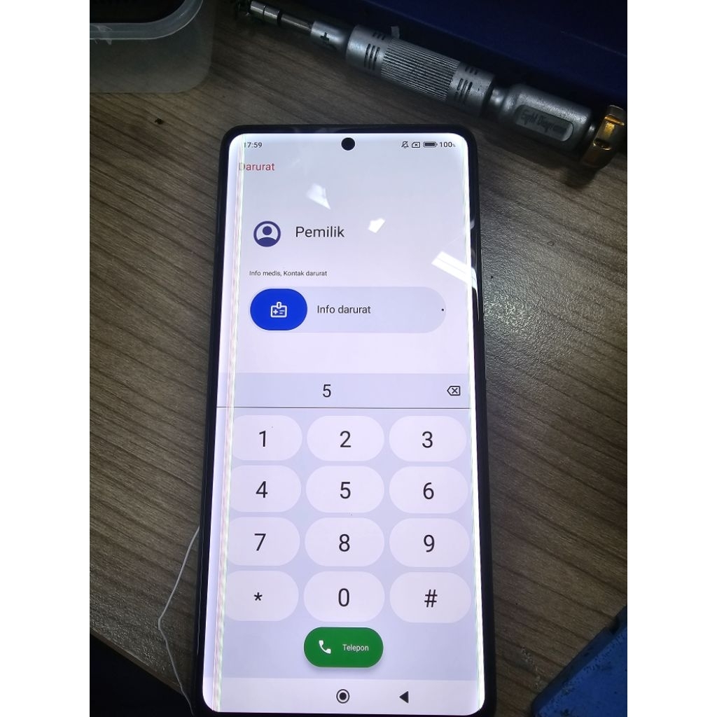 lcd Xiaomi Mi 11T pro 5G copotan asli