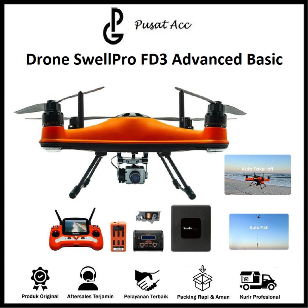 Swellpro FD 3 Advanced - Swellpro Waterproof Drone FD3 Advanced - FD3 Advanced Drone New Original