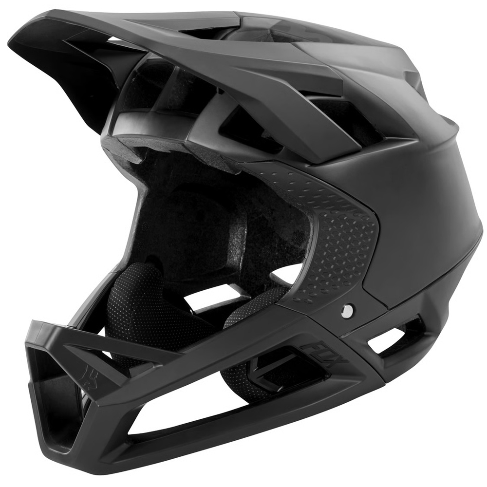 Fox Proframe Matte Black Helm Sepeda Full Face MTB Downhill Enduro Roadbike Original Fox Racing