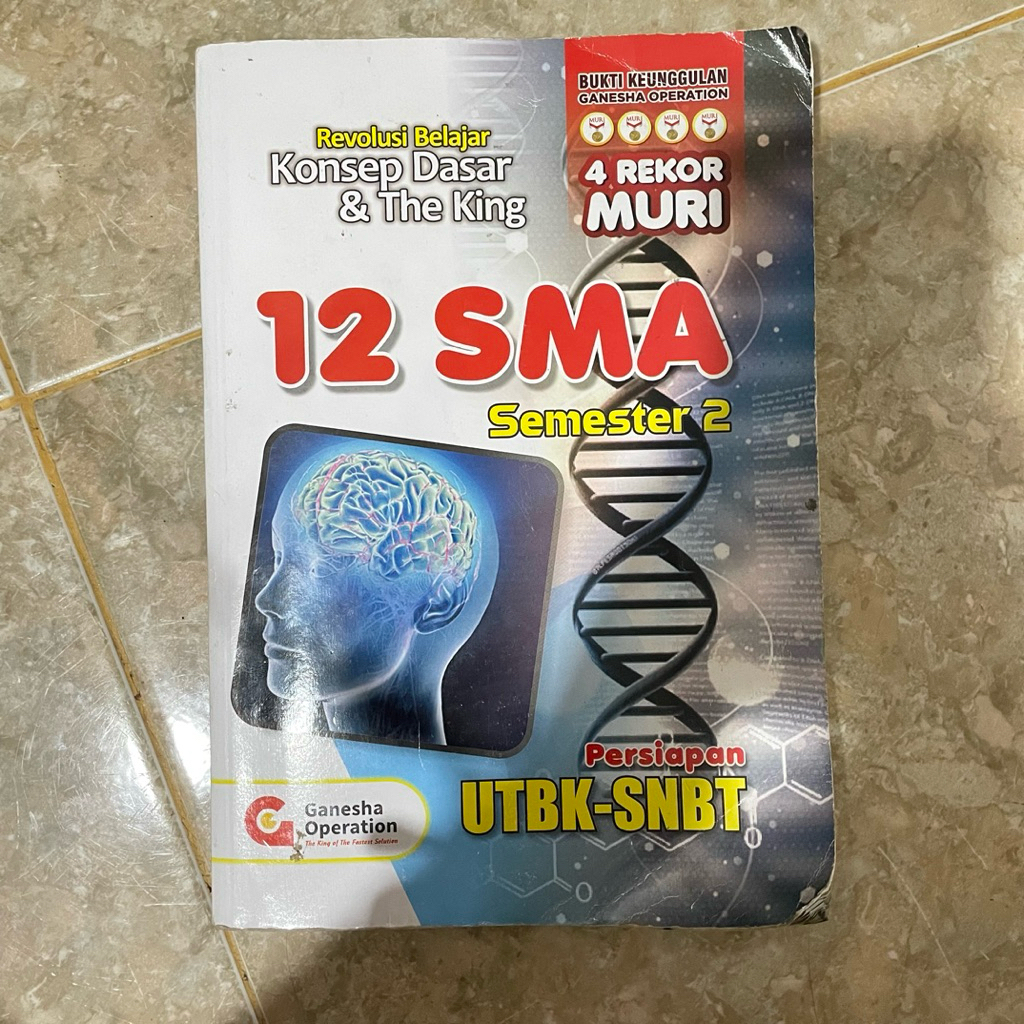 Preloved: Buku GO Persiapan UTBK-SNBT 12 SMA Semester 2