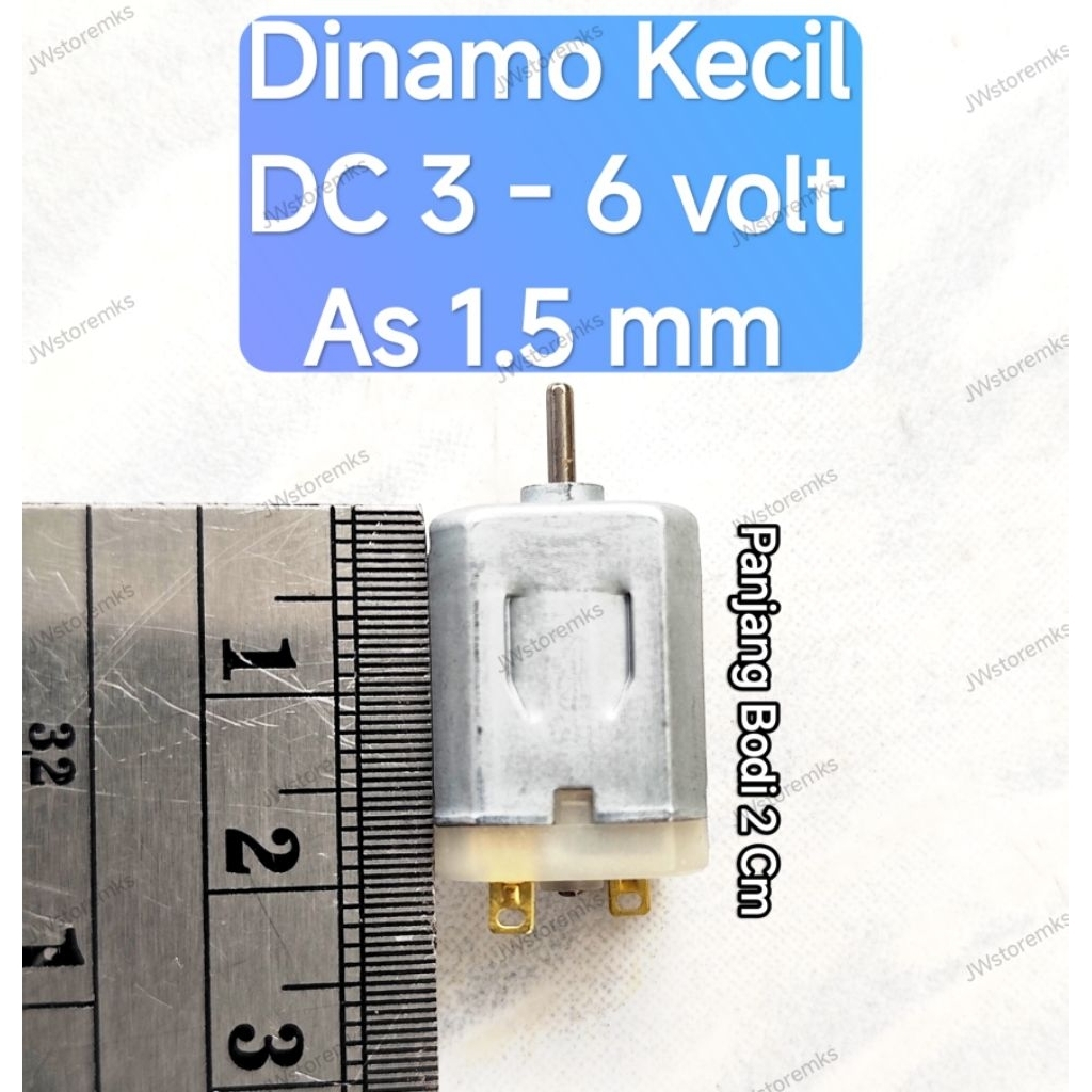 Dinamo Kecil DC 3-6 volt (Baru)