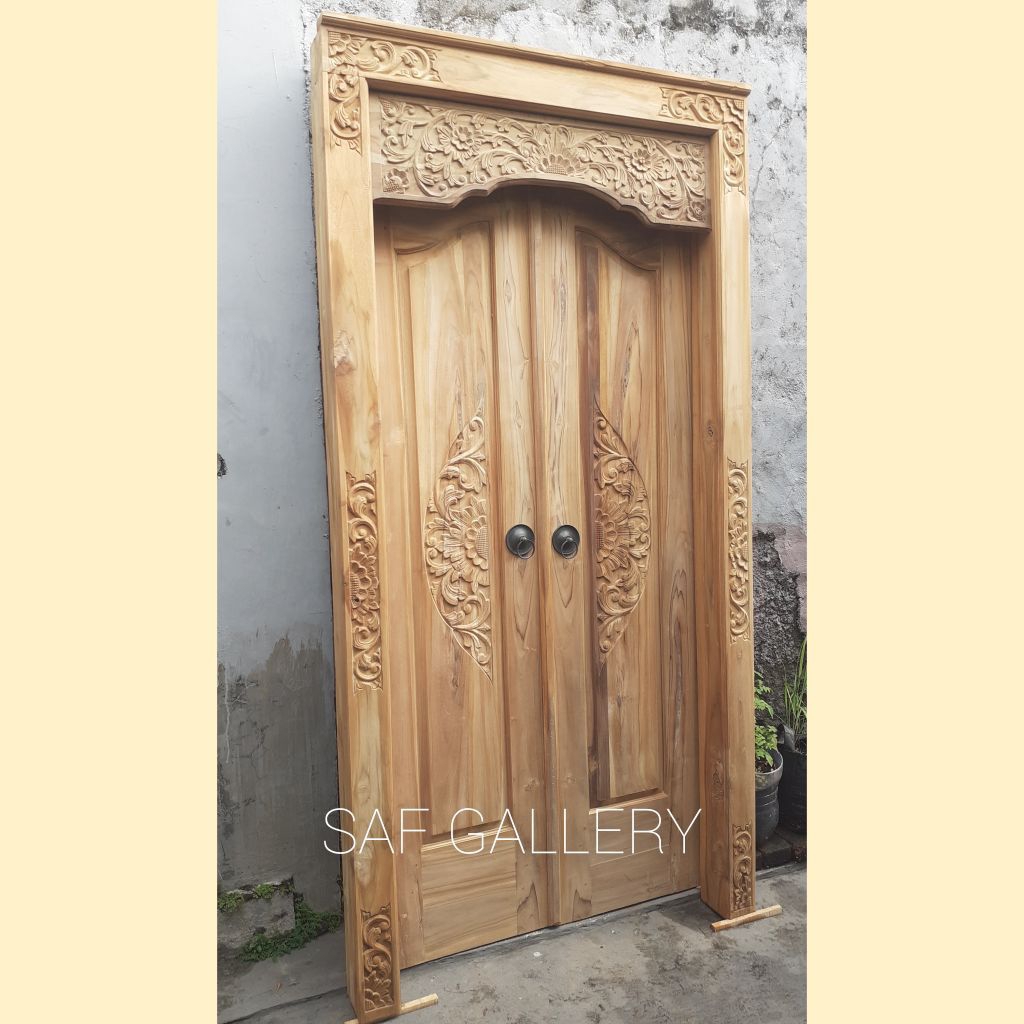 Pintu Gebyok Minimalis Bali, Gebyok Minimalis Ukir Jepara