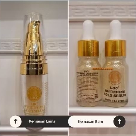 LBC SERUM GOLD WHITENING,ACNE, REJUVENATION