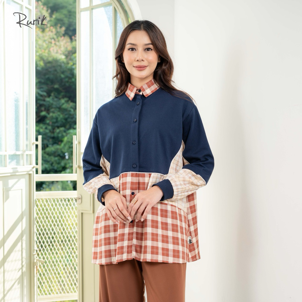 RURIK OFFICIAL - ELYRA SHIRT - ATASAN WANITA - RURIK ORI