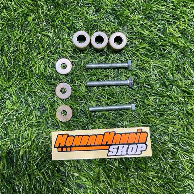 Pengganjal/Ganjal spakbor depan agar terlihat nunduk dan mepet ban pnp ke all type motor matic beat/