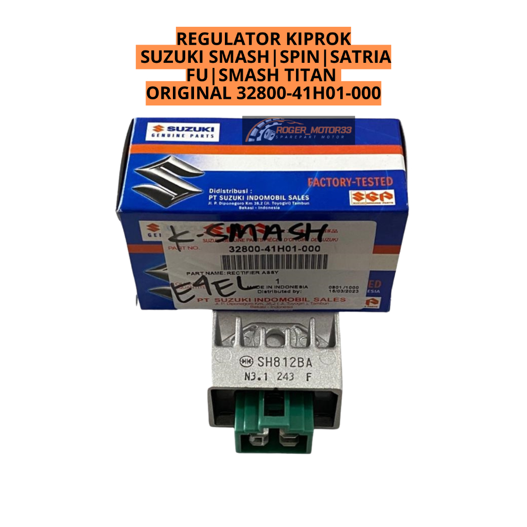 REGULATOR KIPROK SUZUKI SMASH SPIN SATRIA FU TITAN ASLI ORIGINAL 32800-41H01-000