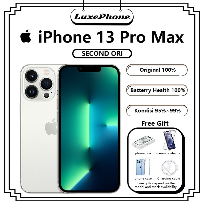 IP 13 Pro Max iPhone 13 Pro Max 128GB/256GB Second Original Indonesia Ready Stock