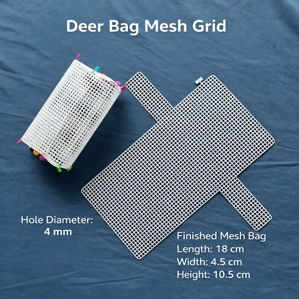 MADEBYBULAT - KANVAS PLASTIK TAS DIY RAJUT/ PLASTIC CANVAS CLUTCH