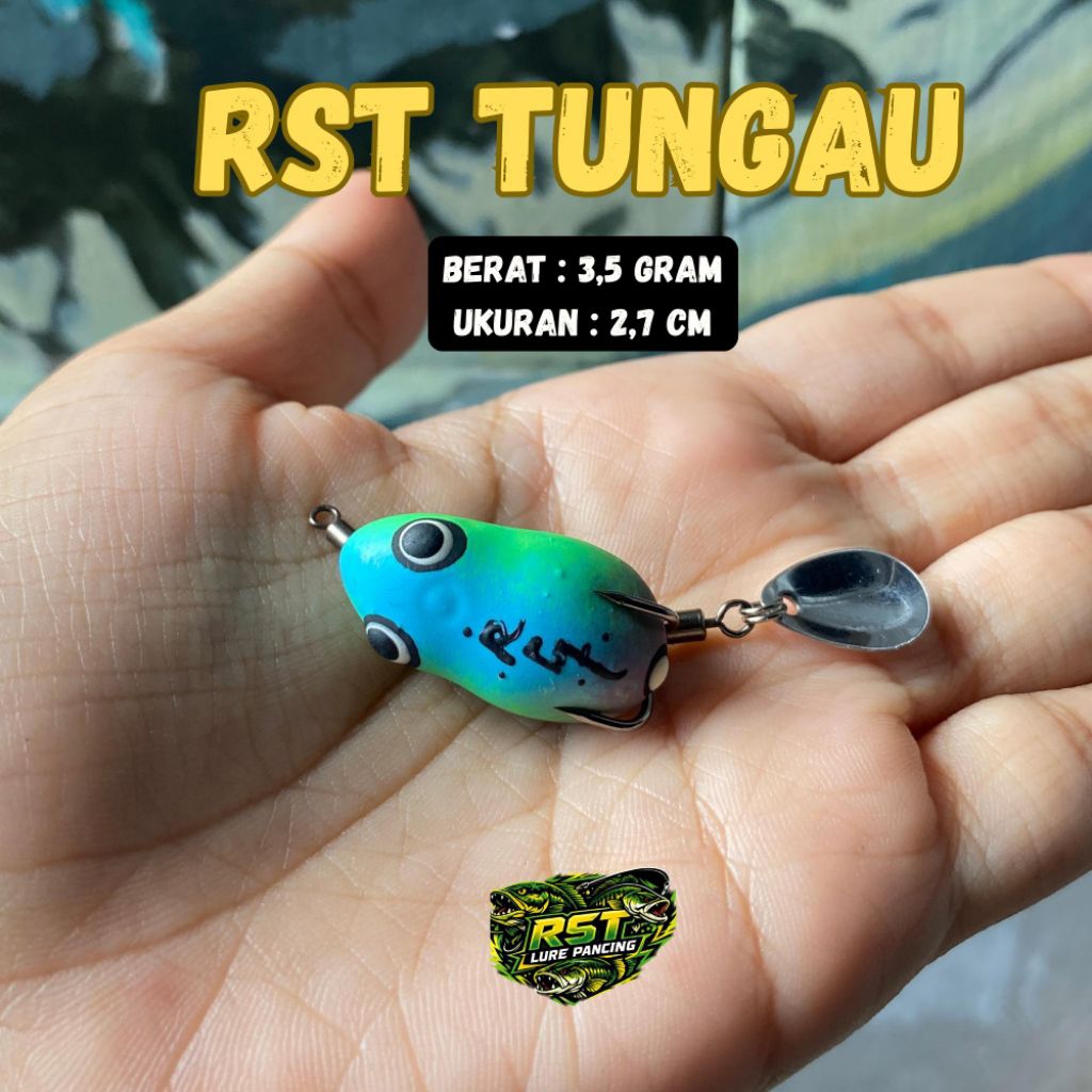 Soft Frog Mini 2,7cm Lure Umpan Pancing Ikan Kecil Predator Strike