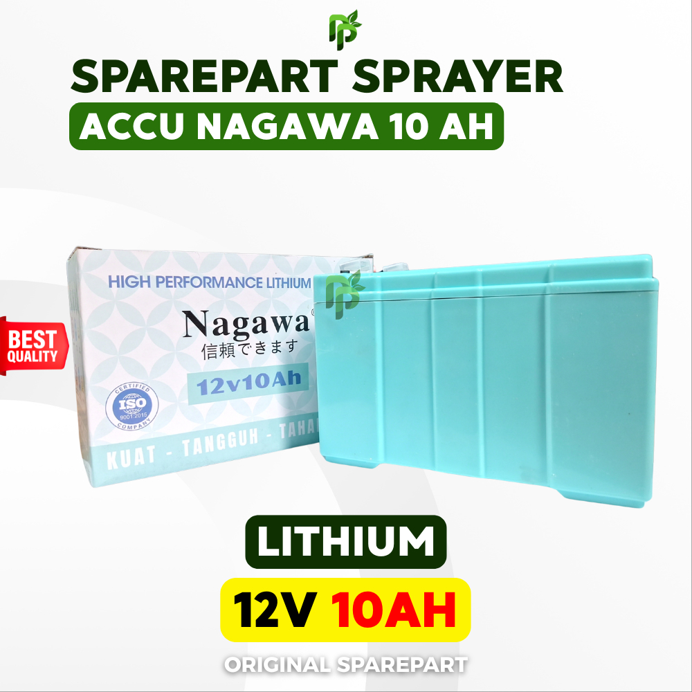 Aki Sprayer Elektrik NAGAWA 10Ah 12V Lithium | Accu Battery Sprayer