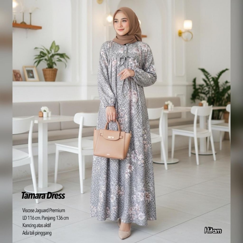 TAMARA DRESS WANITA RAYON JAGUAR / DRESS JAGUAR PREMIUM