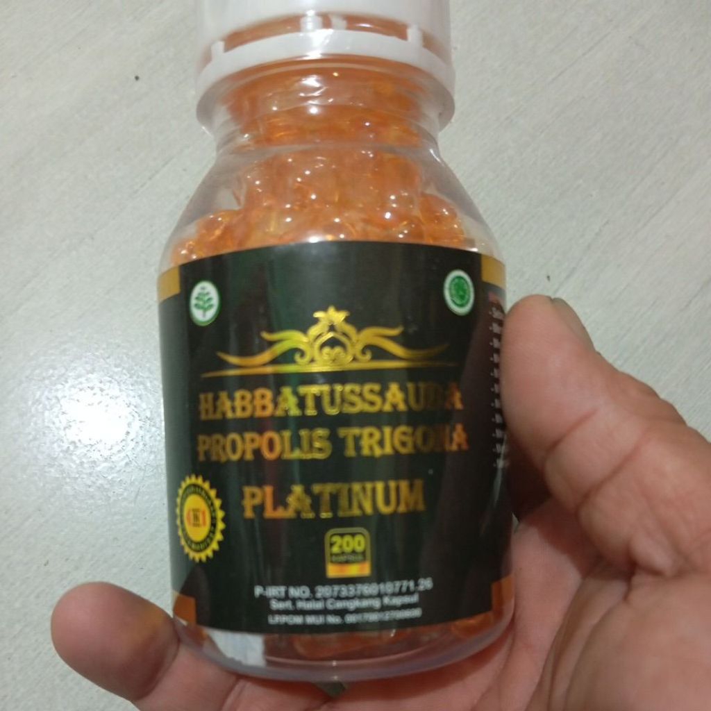 Minyak HABBATUSSAUDA plus trigona propolis 200kps