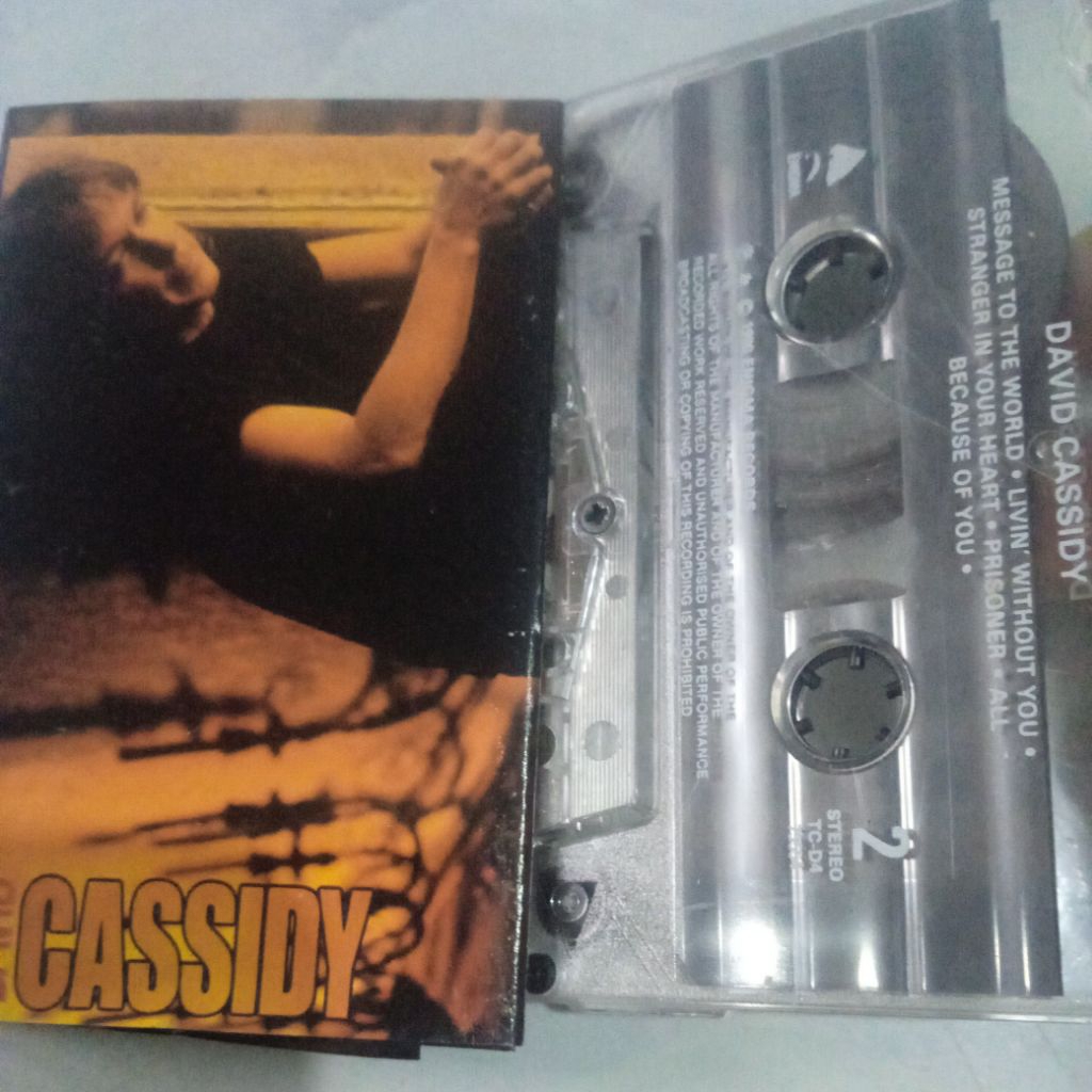kaset pita original full box "DAVID CASSIDY"