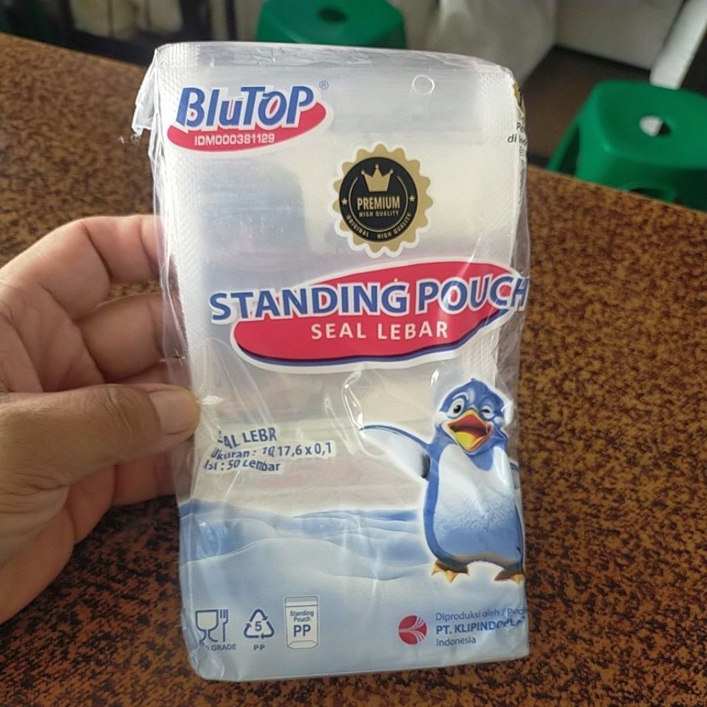 plastik standing pouch 10x17