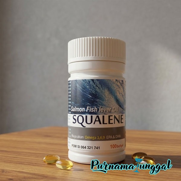 Squalene / Salmon Fish Liver Oil - Minyak Hati Ikan Salmon