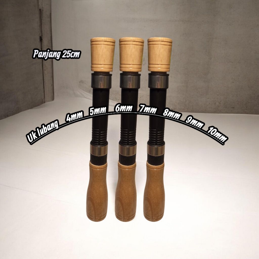 8.Gagang Joran kayu Custom berkualitas