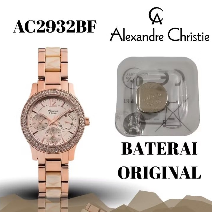 BATERAI JAM ALEXANDRE CHRISTIE ORIGINAL AC2932BF