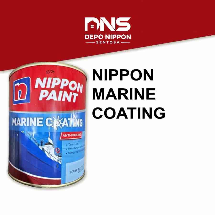 NIPPON MARINE COATING / Cat Anti Fouling / Cat Kapal Anti Karat / Copper Paint 1kg / 5 kg
