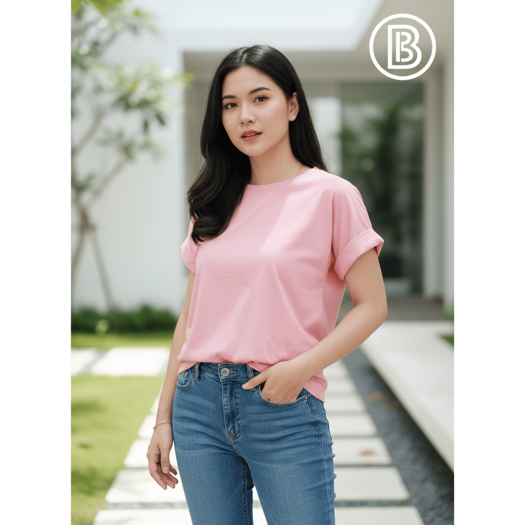 CHELSEA Top Baju Wanita Kekinian cotton Combed