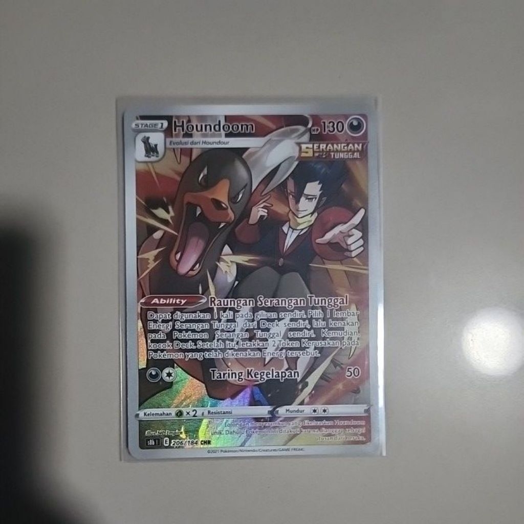 kartu pokemon houndoom CHR