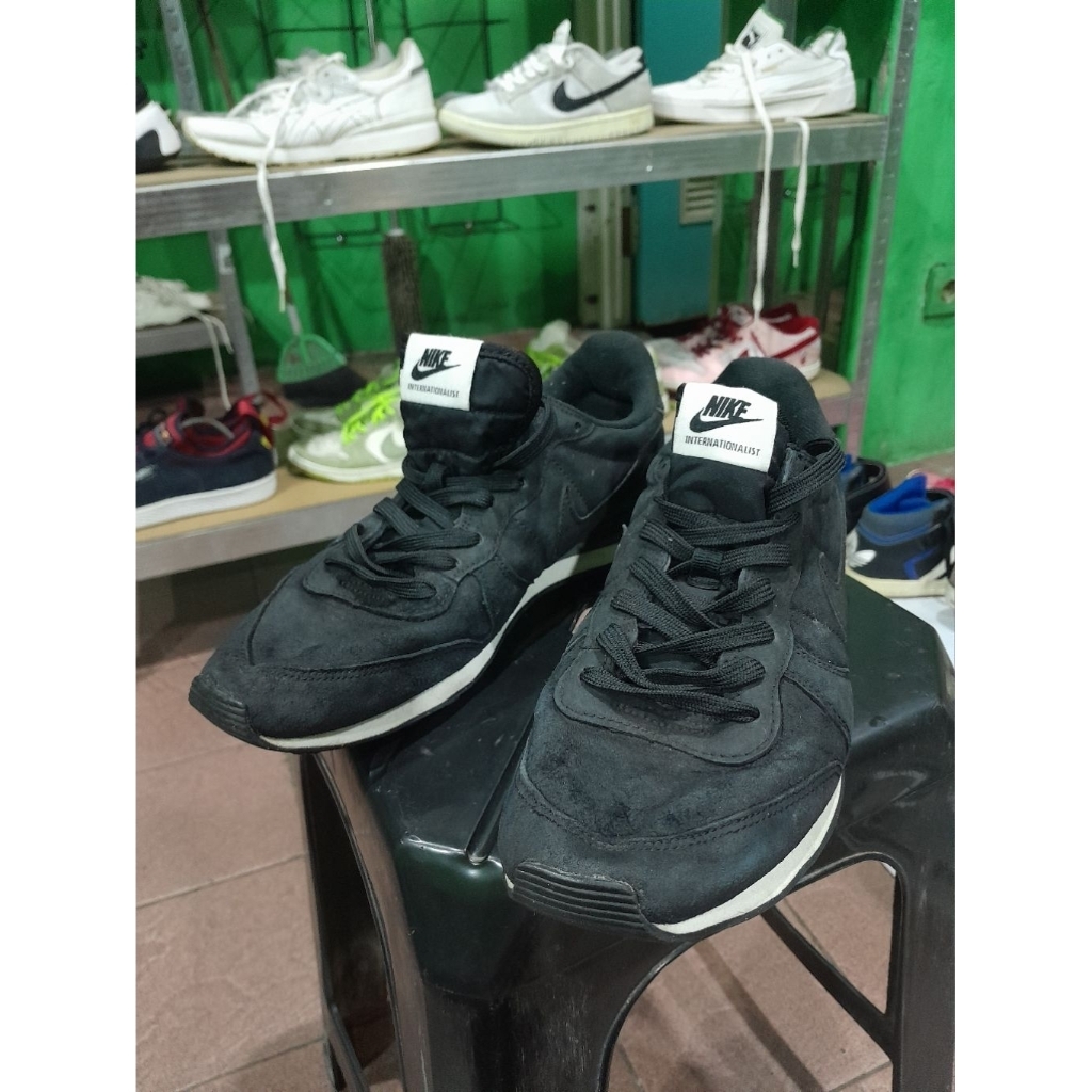 Sepatu Nike Internationalist Black Original Size 42