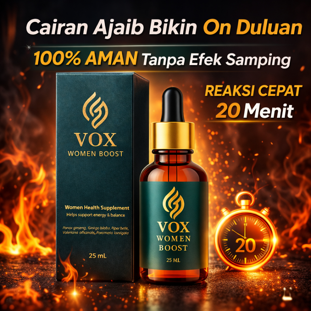 Vox Women Boost Serum Herbal Alami Original