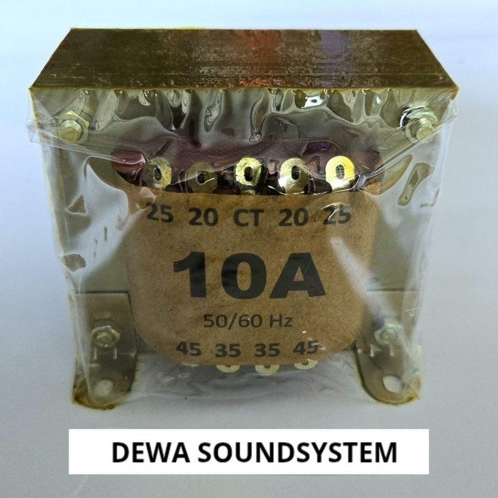 Trafo CT 10A 45V Murni Besar Anti Korosi