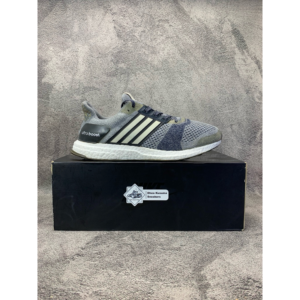 Sepatu Second  Adidas UltraBoost ST ‘Core Black’  Size 42 cm  Original Guarantee 100%