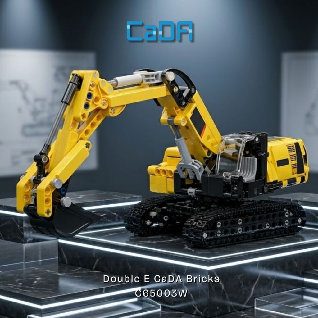 Double E CaDA Bricks Excavator C65003W 467pcs Perfect Gift For Children